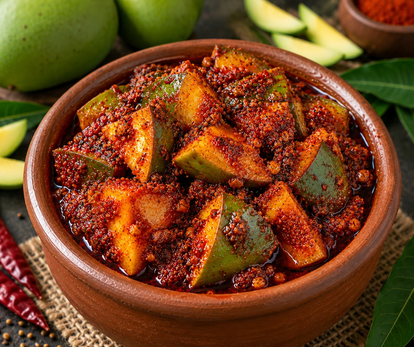 Mango pickle pickle product photo